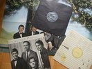 KRAFTWERK Trans Europa Express, 1st. Germ. Press. 1977 LP Kling Klang, POSTER NM