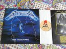 Metallica . ride the lightning LP no Barcode 80s Press rar | Slayer Thrash Metal