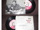 DAVID EDE & The Robin Rock-Last Night Indicatif Salut Les Copains French EP 1961