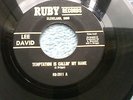 lee david - temptation is calling my name. - ruby label