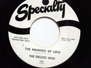 DEUCES WILD Rockabilly Early R&R PROMO 45rpm Meaning Of Love b/w In A Whirl CLIP