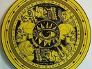 PSYCHIC TV Album 10 - Orig Picture Disc LP - Industrial Throbbing Gristle Yellow