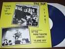 THE JAM-*** BLUE VINYL*** SOUNDS FROM THE STREET UBER RARE LIVE LP PAUL WELLER