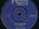 Pioneers - Don't You Know / Me Naw Go A Believe UK Amalgamated 7