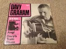ORIGINAL 1962 VINYL DAVY GRAHAM EP 3/4 AD WITH ALEXIS KORNER – TOPIC TOP 70