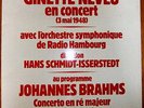 GINETTE NEVEU VIOLON EN CONCERT 3 MAI 1948 BRAHMS VIOLIN CONCERTO