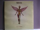 NIRVANA LP, IN UTERO 1993 ORIGINAL factory SEALED, Ist pressing,limited edition