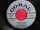 CORAL 61758 THE JOHNNY BURNETTE TRIO LONESOME TRAIN  SUPER RARE