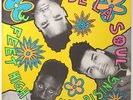 De La Soul - 3 Feel High And Rising LP - Tommy Boy - Rap VG++ PROMO