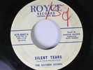 Hear Doo Wop Girl Group 45 The Hayden Sisters - Silent Tears / Mr. Blue On Royc