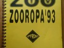 U2 STEEL ITINERARY BOOK Zoo tv  Tour Leg 4 Europe 1993 ZOOROPA