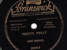 78rpm Prewar Country – Doc Boggs / Dock Boggs – Pretty Polly