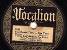 78rpm Prewar Blues – Tampa Red's Hokum Jug Band – Vocalion 1540