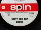 STEVE AND THE BOARD 60's OZ GARAGE R&B 45 SPIN RARE