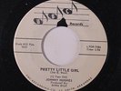 JOHNNY HUGHES: Pretty Little Girl / Johnny Blue 45 (dj) rare Oldies