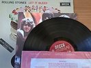 ROLLING STONES - LET IT BLEED - DECCA MONO 1A/2A STICKER & POSTER UK VINYL LP