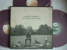 RED VINLY / GEORGE HARRISON ALL THINGS MUST PASS / POSTER 3LP BOX NM MINT- CLEAN