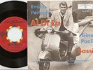 EMILIO PERICOLI & GINO PAOLI GERMAN 45+PS 1961 FILM: LOVERS MUST LEARN VESPA 150