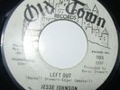 northern soul JESSE JOHNSON LEFT OUT OLD TOWN DEMO USA ORIGINAL 45