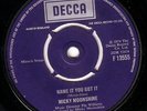 MICKY MOONSHINE Name It You Got It (uk Decca F13555) orig 1974 UK only classic
