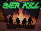 OVERKILL FEEL THE FIRE VERY RARE SEALED 1987 LP MINT FROM MEGAFORCE BACKSTOCK