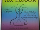 RARE FOLKWAYS FPX 123 VOX HUMANA vocal experiments LP + booklet Henry Cowell