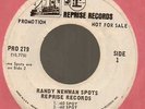 Randy Newman Spots Reprise Records Reprise 279 dj ep 6 radio spots 45