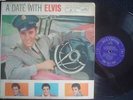 ELVIS PRESLEY lp A DATE WITH brazil ID# 11799 LOOKS VG PLAYS VG+ RCA BBL-75 ELVI