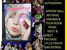 ? LADY GAGA ARTRAVE ARTPOP BALL CONCERT SIGNED AUTOGRAPH BOOK VIP PACKAGE PROOF?