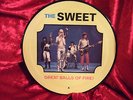 The Sweet Great Balls of Fire Picture disc Limited Edition RARE Live in Sweden