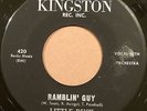 Doo Wop R&B Teen 45 LITTLE DUCK & DRAKES Blue Velvet on KINGSTON #420   HEAR IT