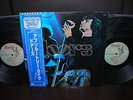 Doors Absolutely Live Japan Rare 2LP BLUE OBI INSERT EX+/NM