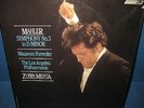 DECCA PRESSED LONDON *CSA 2249 *TAS LIST* MAHLER SYMPHONY NO.3* MEHTA* 2 LP* NM