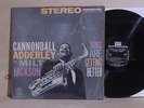 CANNONBALL ADDERLEY LP THINGS ARE GETTER BETTER W/ MILT JACKSON, RIVERSIDE ORIG.