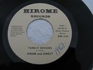 HIRAM and DIRECT LOVE FLIGHT / TURN IT AROUND  (Mint-)#001, rare Modern Soul 45