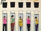 X-RAY SPEX germfree adolescents LP marmoriertes vinyl