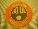 ORIGINAL NORTHERN SOUL PATCH-PENDULUM SOUL VERY RARE CLOTH PRINT -VG+ CONDITION