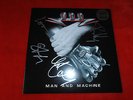U.D.O.(Accept/Udo Dirkschneider) - Man And Machine - Splatter Vinyl - Signed LP