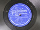 Hear Blues 78 Goree Carter - She'S Just Old Fashioned / Is It True On Freedom