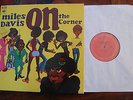 On the Corner - Miles Davis - lp vinyl
