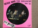 sex pistols...never mind the bollocks...picture disc...ex...virgin..vp 2086.l