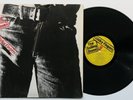ROLLING STONES Sticky Fingers UK 1st Press LP Warhol ZIPPER COVER LP A-3/B-3 EX