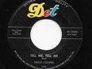 Mod R&B Jump Blues 45 DOLLY COOPER Tell Me, Tell Me/Confession Of A Fool HEAR