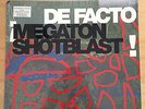 Defacto Megaton Shotblast vinyl LP OOP Mars Volta GSL Omar Rodriguez Lopez