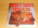 GUNS N ROSES NIGHTRAIN 7'' SIGNED BY AXL ROSE AND DUFF MCKAGAN