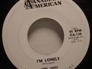 JERRY LANDIS AKA PAUL SIMON 45 - I'M LONELY / I WISH I WEREN'T IN LOVE