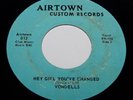 VONDELLS Hey Girl You've Changed RARE NORTHERN SOUL ON AIRTOWN CUSTOM *HEAR*  