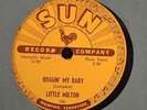 R&B 78 Little Milton Sun 194 Beggin My Baby and Somebody Told Me