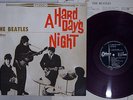 BEATLES HARD DAY'S NIGHT ODEON OP 7123 Japanese Pressing RED VINYL Vinyl LP