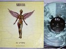 NIRVANA IN UTERO DGC DGC-24607 US pressing CLEAR VINYL Vinyl LP